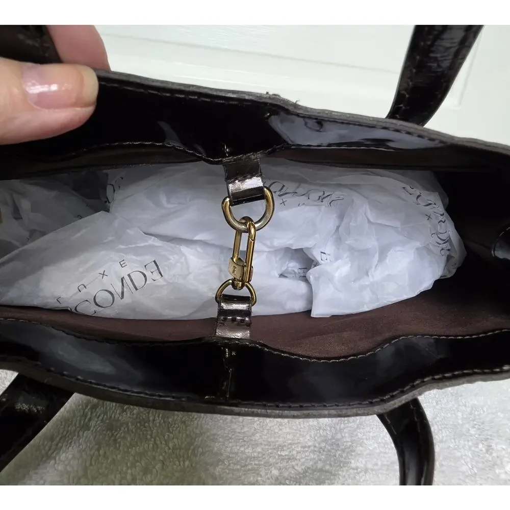 Louis Vuitton Monogram Vernis Wilshire PM Pomme D'amour Patent Leather w/ COA